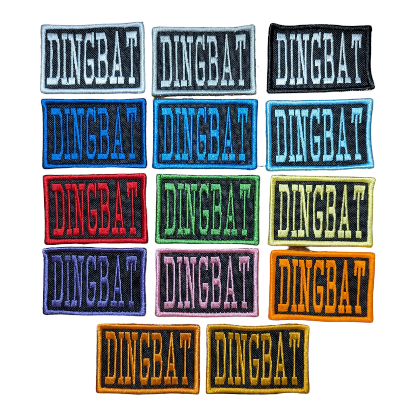Custom Patch for DINGBAT - Hook Backing