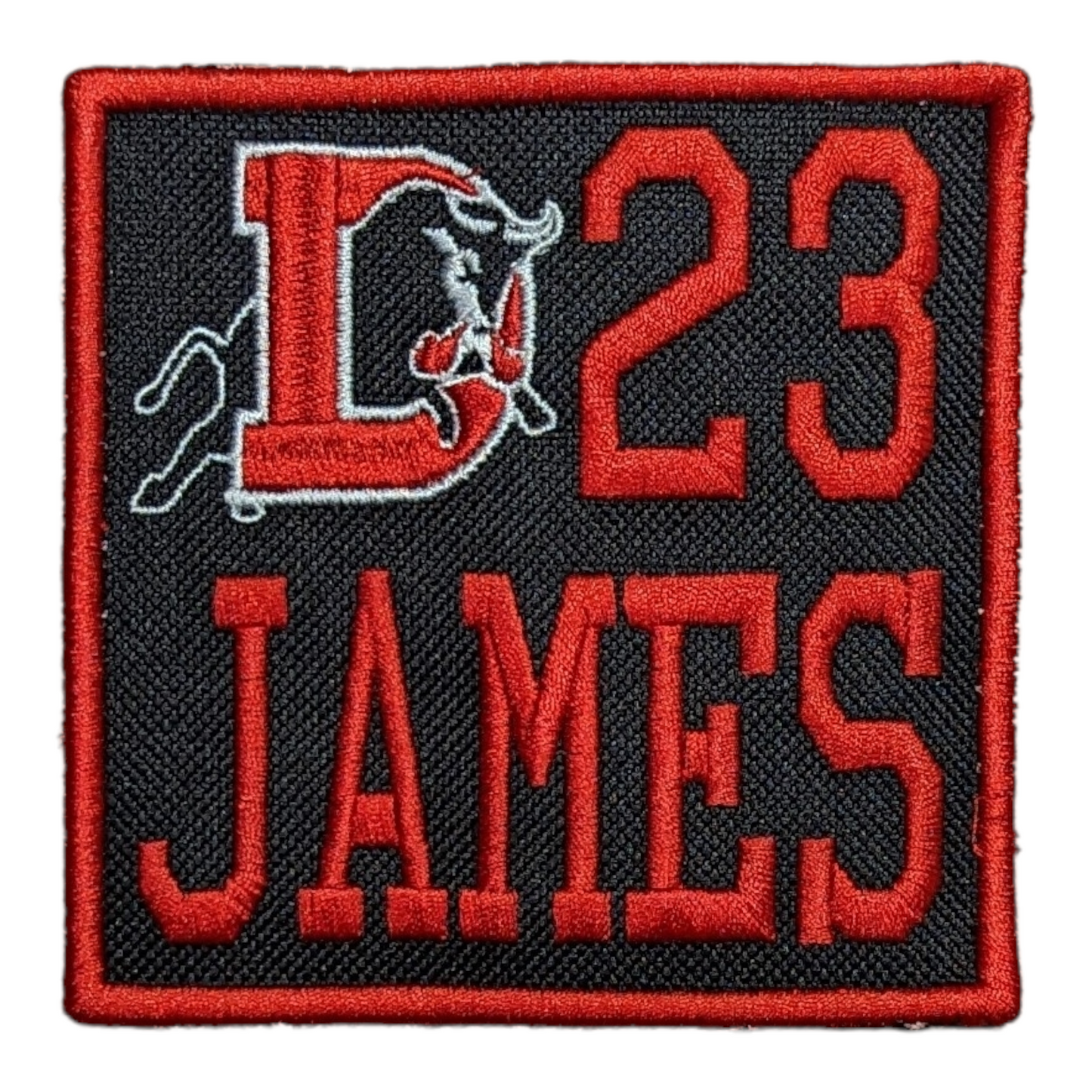 Custom 4x4" Patch - Letters/Numbers - Hook Backing