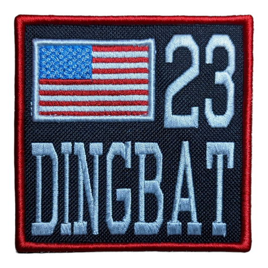 Custom 4x4" Patch - Letters/Numbers - Hook Backing
