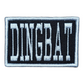 Custom Patch for the DINGBAT - Letters/Numbers - Hook Backing